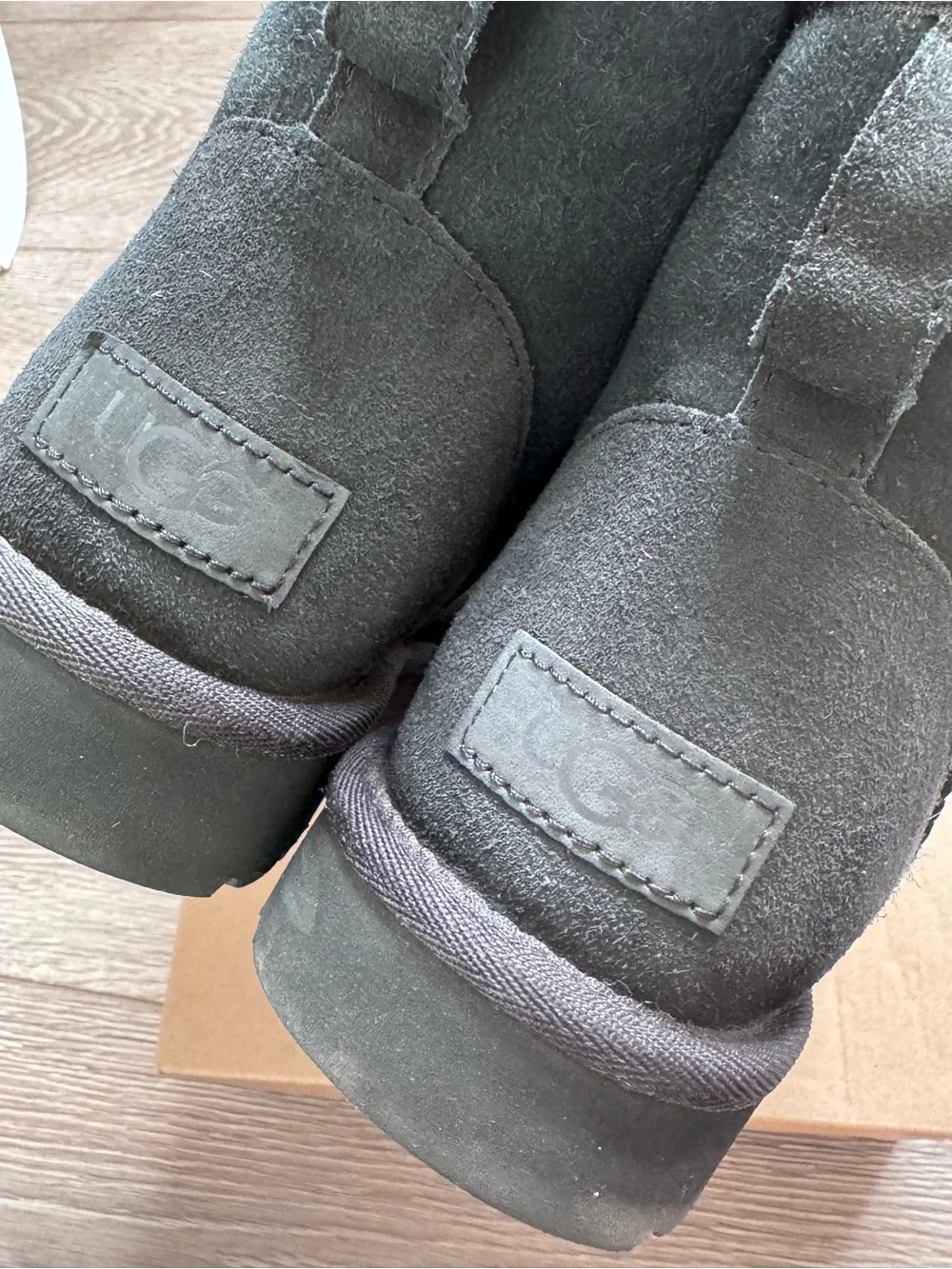 UGG classic mini 2 black size 7